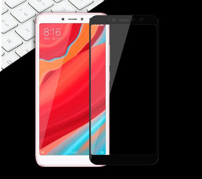 Полное покрытие из закаленного стекла для Xiaomi Redmi S2 Защитная пленка экрана RedmiS2