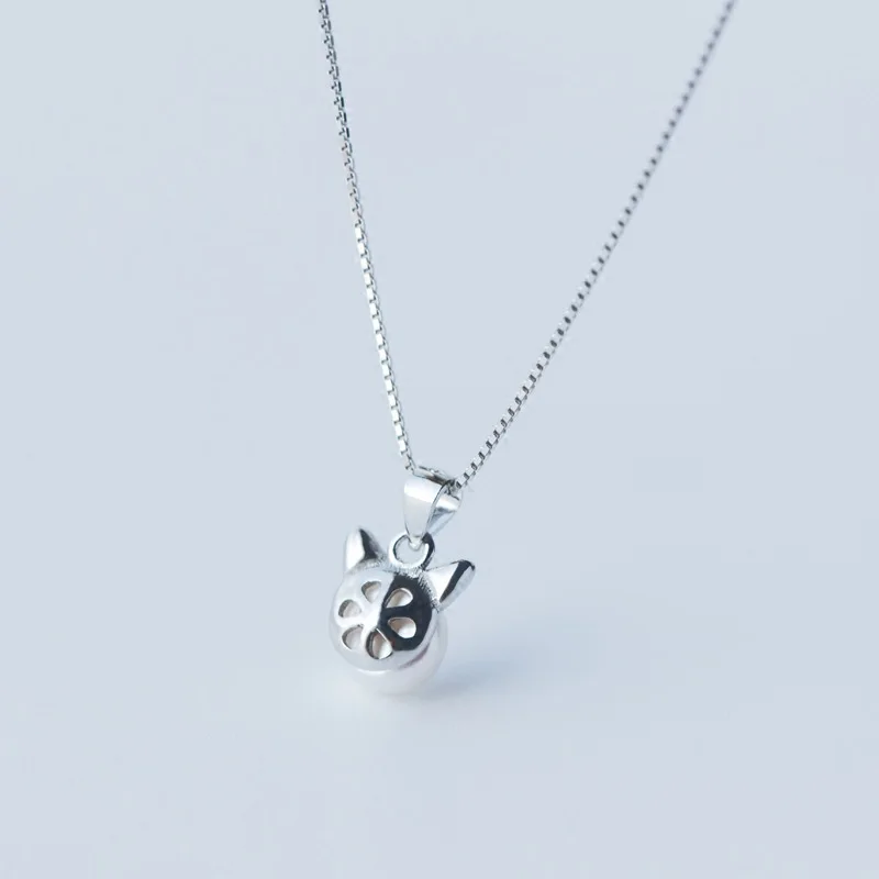 MloveAcc 100% 925 Sterling Silver Pearl Cat Necklaces & Pendants for Women Girl Fashion Jewelry
MloveAcc 100% 925 Sterling Silver Pearl Cat Necklaces & Pendants for Women Girl Fashion Jewelry