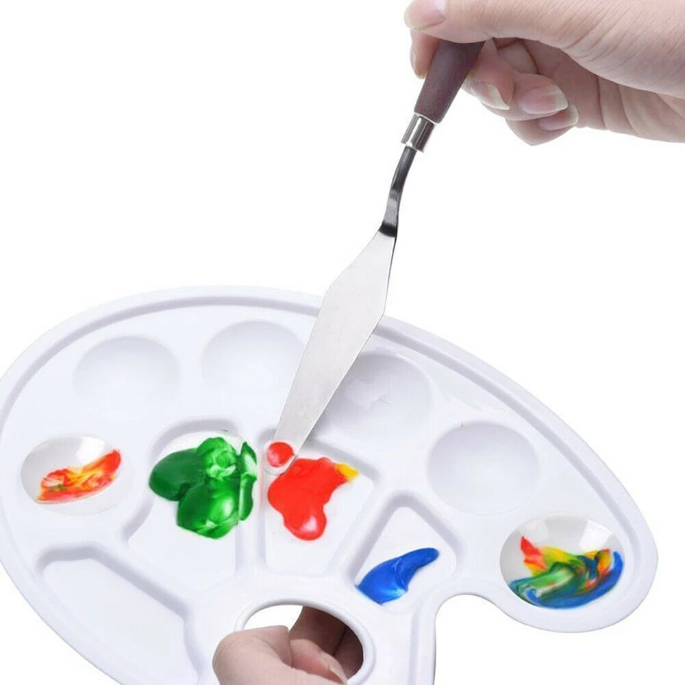 5 Pcs/sets of oil paint palette scraper painting palette tool Painting Mixing Artist Scraper Sets 2019 new wood + metal
5 Pcs/sets of oil paint palette scraper painting palette tool Painting Mixing Artist Scraper Sets 2019 new wood + metal