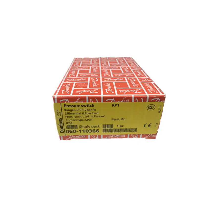 KP1 060-110366 новый датчик давления Danfoss с низкой стороны KP 1 (060-117366) danfoss
KP1 060-110366 новый датчик давления Danfoss с низкой стороны KP 1 (060-117366) danfoss