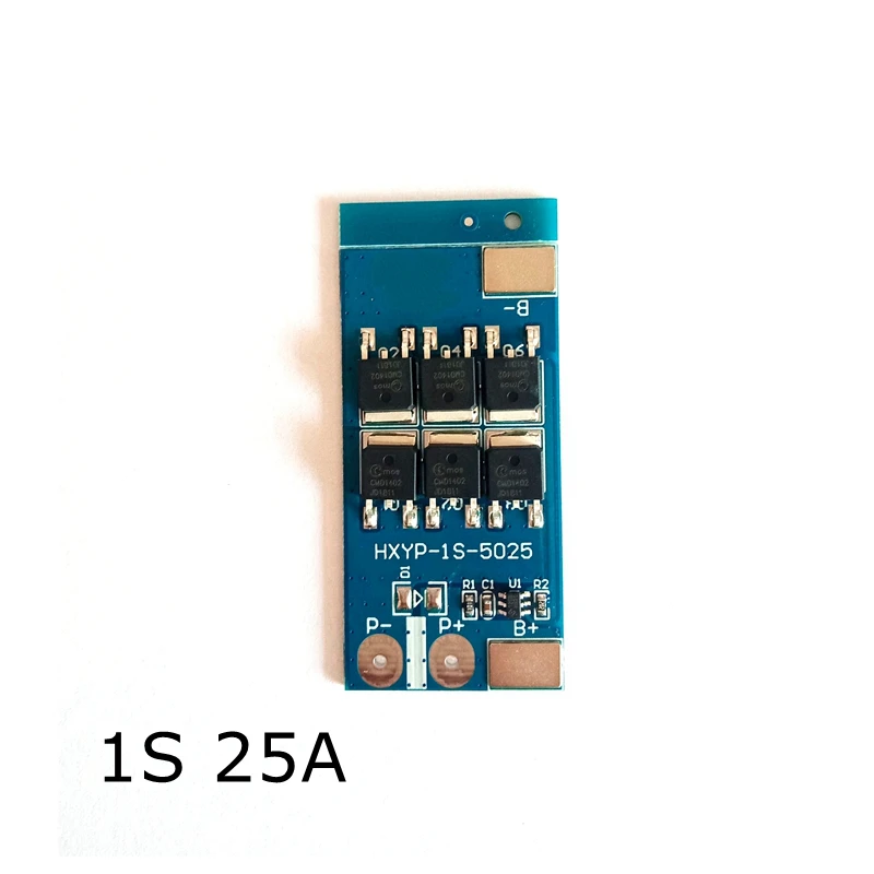 New arrival 1S 25A BMS 3.2V Lithium iron phosphate battery lithium battery charing Board protection Board Single battery 3.7V
New arrival 1S 25A BMS 3.2V Lithium iron phosphate battery lithium battery charing Board protection Board Single battery 3.7V