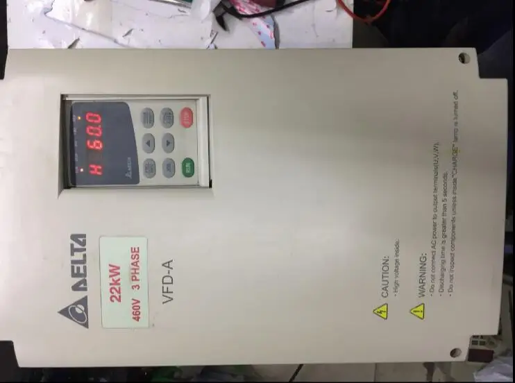 VFD220A43A 22KW 3800V , Used one , 90 % appearance new , 3 months warranty , fastly shipping ,
VFD220A43A 22KW 3800V , Used one , 90 % appearance new , 3 months warranty , fastly shipping ,