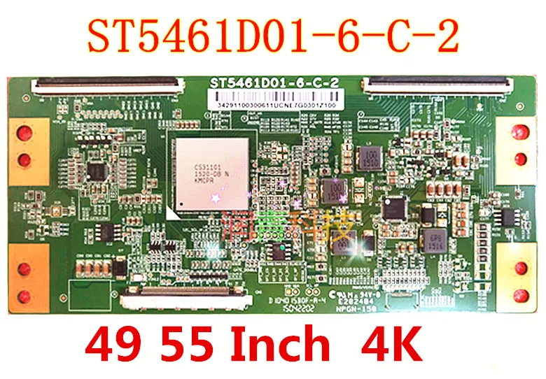 Для Huaxing Optoelectronics T Con ST5461D01 6 C 2 логическая плата 4 K 49 дюймов 55 ЖК телевизор пластина