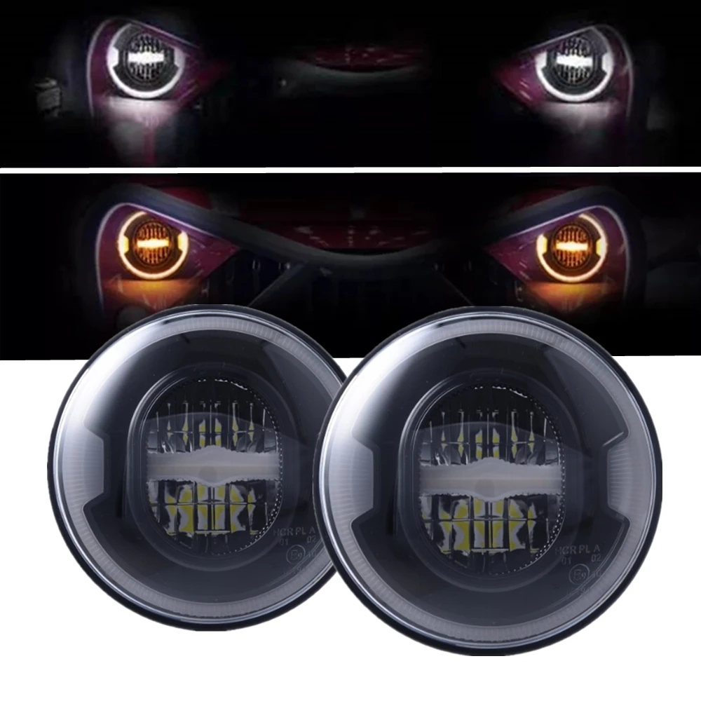 New Car Reflector 7 Inch LED Headlights for Jeep Wrangler JK TJ CJ Hummer Hi Low Beam With DRL Turn Signal Halo Headlamp 2pcs
New Car Reflector 7 Inch LED Headlights for Jeep Wrangler JK TJ CJ Hummer Hi Low Beam With DRL Turn Signal Halo Headlamp 2pcs