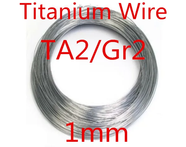 10meters 1.0mm pure Ta2/Gr2 titanium wire, Industry Experiment DIY Titanium wire
10meters 1.0mm pure Ta2/Gr2 titanium wire, Industry Experiment DIY Titanium wire