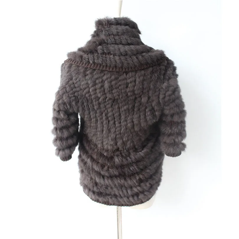 2018 Winter Women Vest Rabbit Fur coat Thick Lady Outerwear Short Female Fashion Slim Coat | Женская одежда