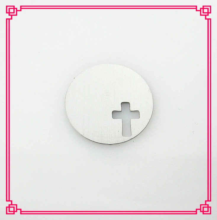 Hot selling stainless steel 16mm silver hollow out cross window plates fit for 25mm glass floating locket
Hot selling stainless steel 16mm silver hollow out cross window plates fit for 25mm glass floating locket