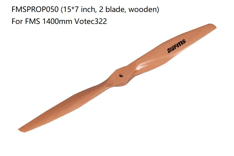 FMS 1400mm Votec 322 V322 Propeller Wooden 15x7 inch 2 blade PROP050 RC Airplane Aircraft Model Plane Spare Parts
FMS 1400mm Votec 322 V322 Propeller Wooden 15x7 inch 2 blade PROP050 RC Airplane Aircraft Model Plane Spare Parts