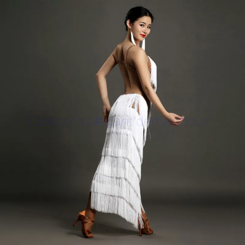 New styles Latin dance costumes senior sexy stones tassel latin dance dress for women latin dance competition dresses
New styles Latin dance costumes senior sexy stones tassel latin dance dress for women latin dance competition dresses