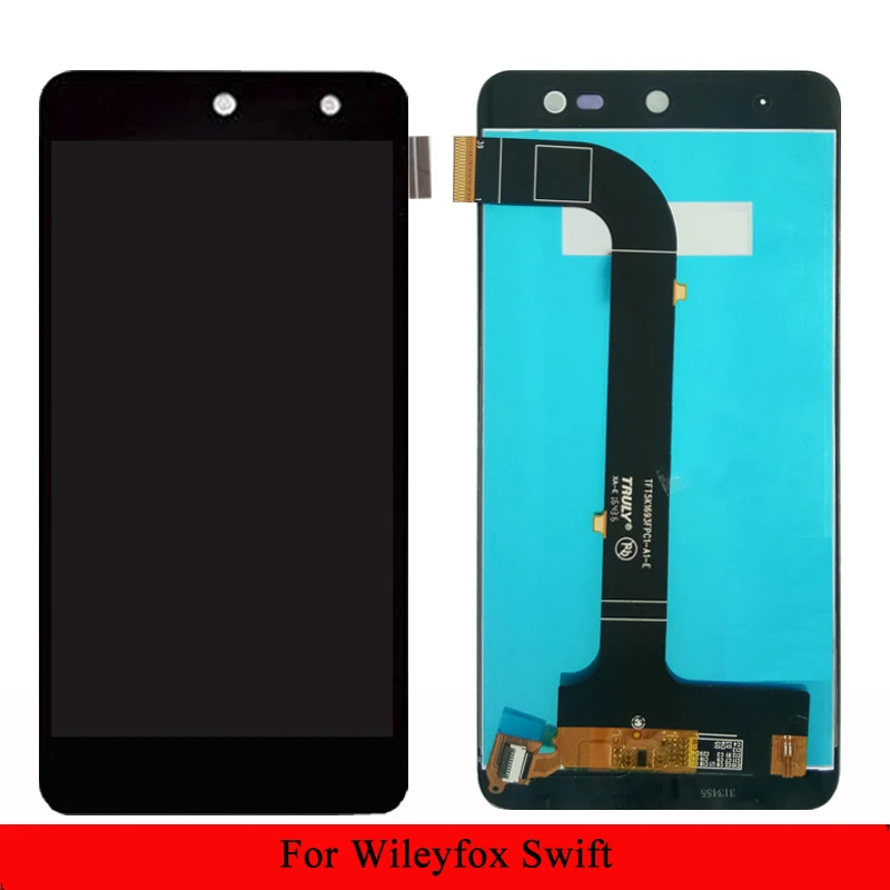 Для Wileyfox Swift ЖК дисплей + сенсорный экран 1280x720 FHD дигитайзер сборка замена в