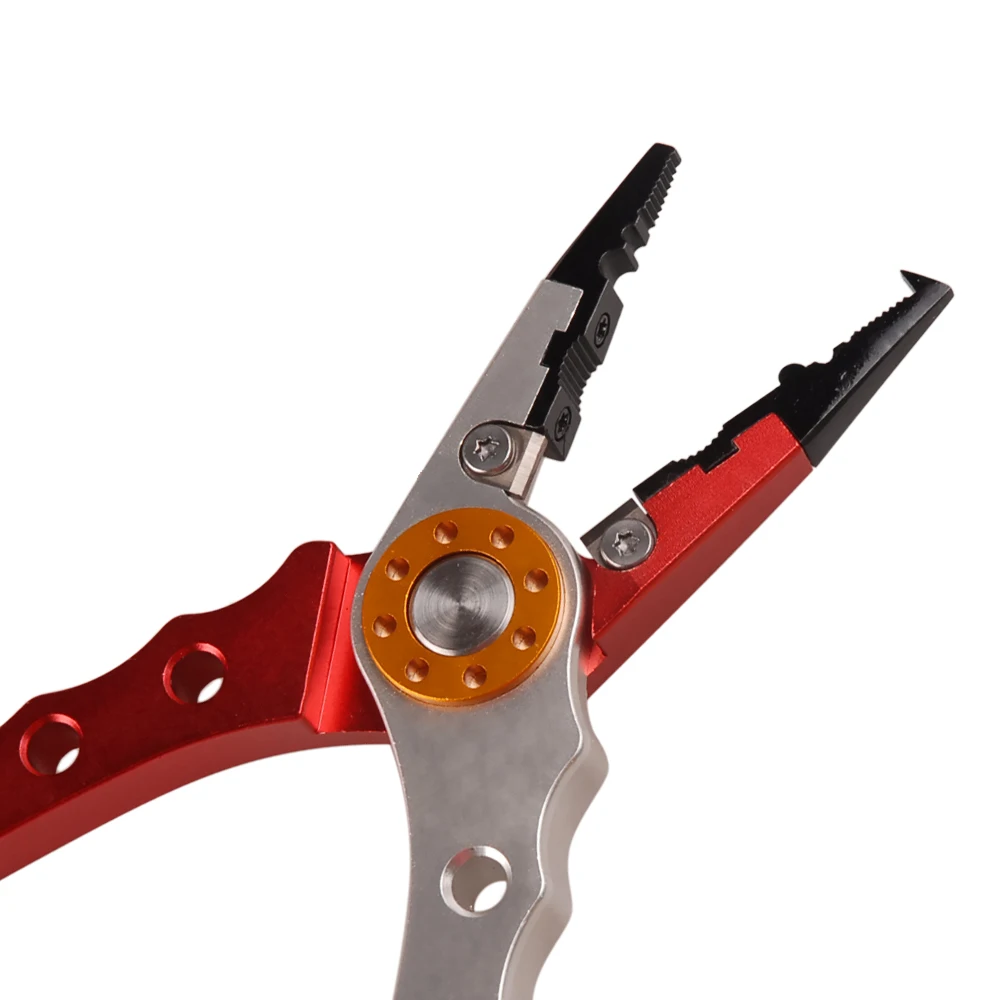TAF Fishing Pliers Aluminum Alloy 17.7cm 3 Colors Multifunctional Fishing Line Cut Tackle Tools Fishing Pliers Scissors Pesca
TAF Fishing Pliers Aluminum Alloy 17.7cm 3 Colors Multifunctional Fishing Line Cut Tackle Tools Fishing Pliers Scissors Pesca