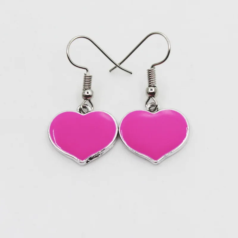 New Arrival 5pair/lot Rose Red Heart Earring Peach Heart Dangle Earrings Charms Fashion Pendientes DIY Jewelry Charms
New Arrival 5pair/lot Rose Red Heart Earring Peach Heart Dangle Earrings Charms Fashion Pendientes DIY Jewelry Charms