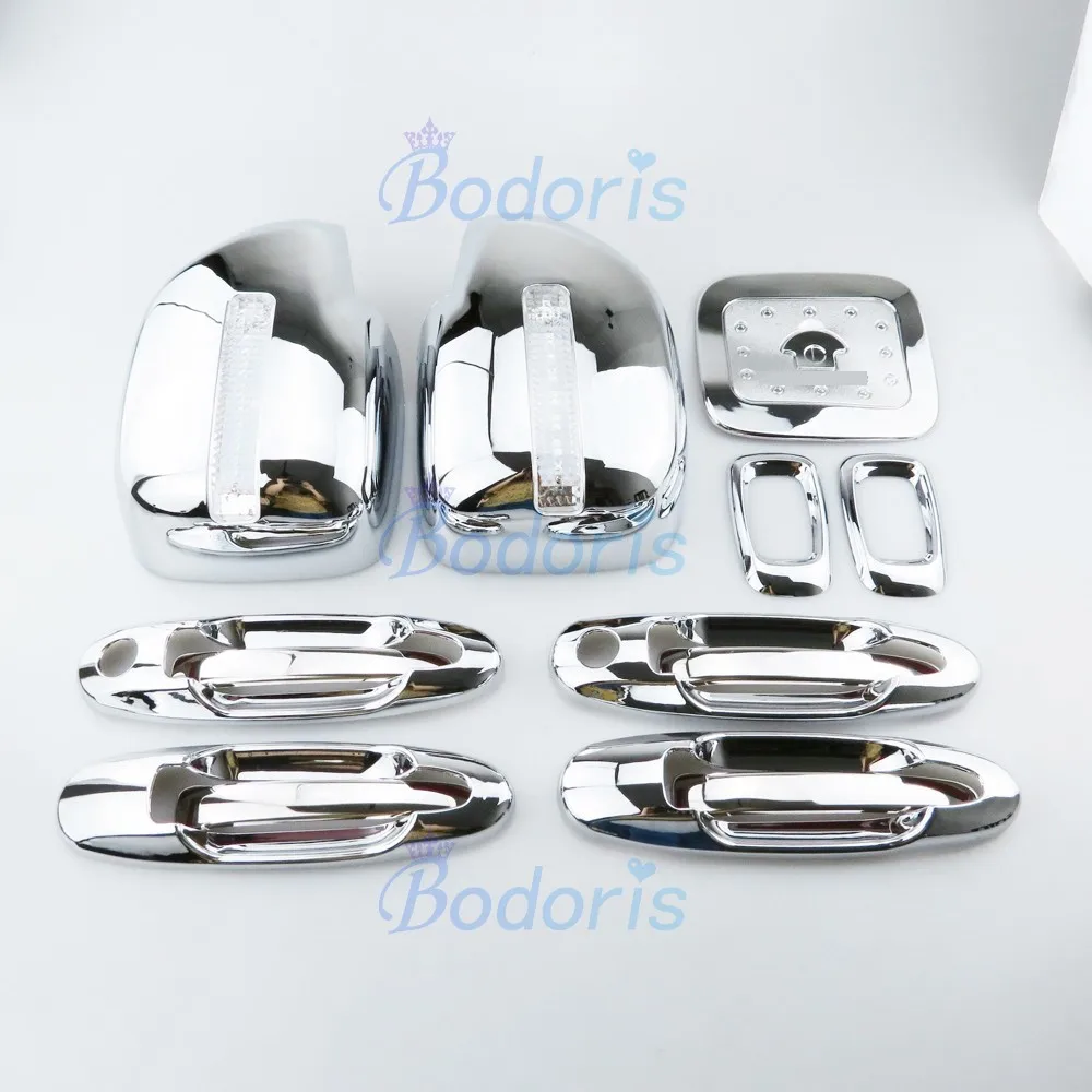 For Toyota Land Cruiser 100 Lexus LX470 1998-2007 Side Wing Mirror Cover LED Lamp Gax Box Cap Chrome Car Styling Accessories
For Toyota Land Cruiser 100 Lexus LX470 1998-2007 Side Wing Mirror Cover LED Lamp Gax Box Cap Chrome Car Styling Accessories
