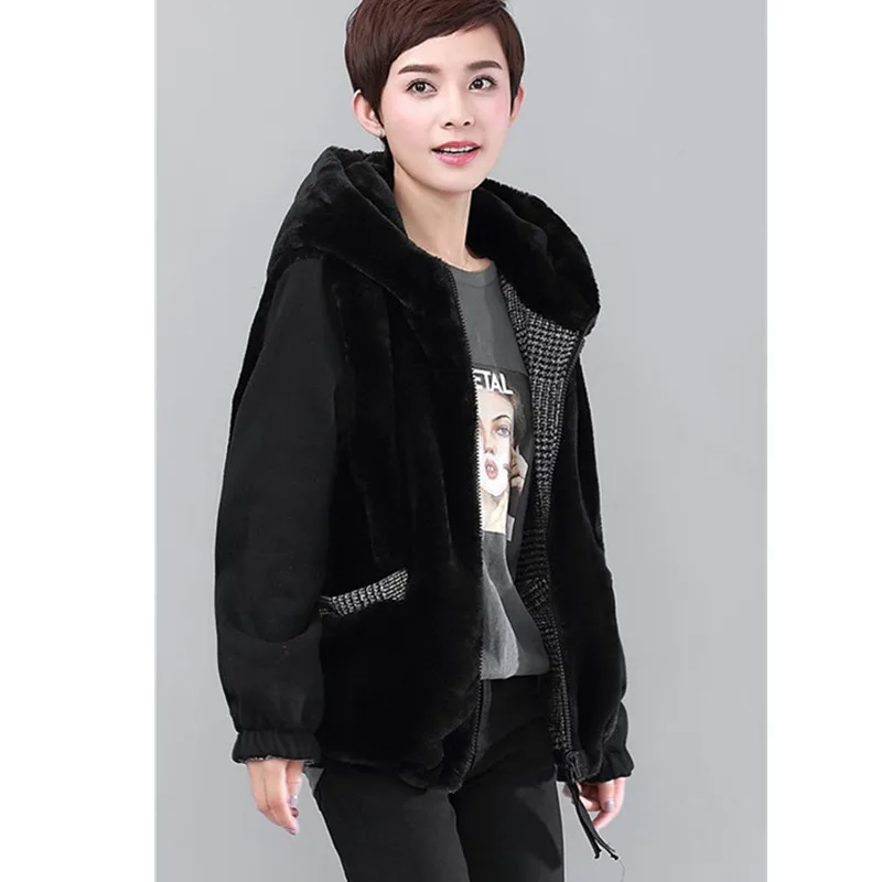2020 New Winter Hooded Cotton Jacket Lady clothing 200 catties Warm Loose Two side wear Coat Casual Women's Winter Jacket Parkas
2020 New Winter Hooded Cotton Jacket Lady clothing 200 catties Warm Loose Two side wear Coat Casual Women's Winter Jacket Parkas