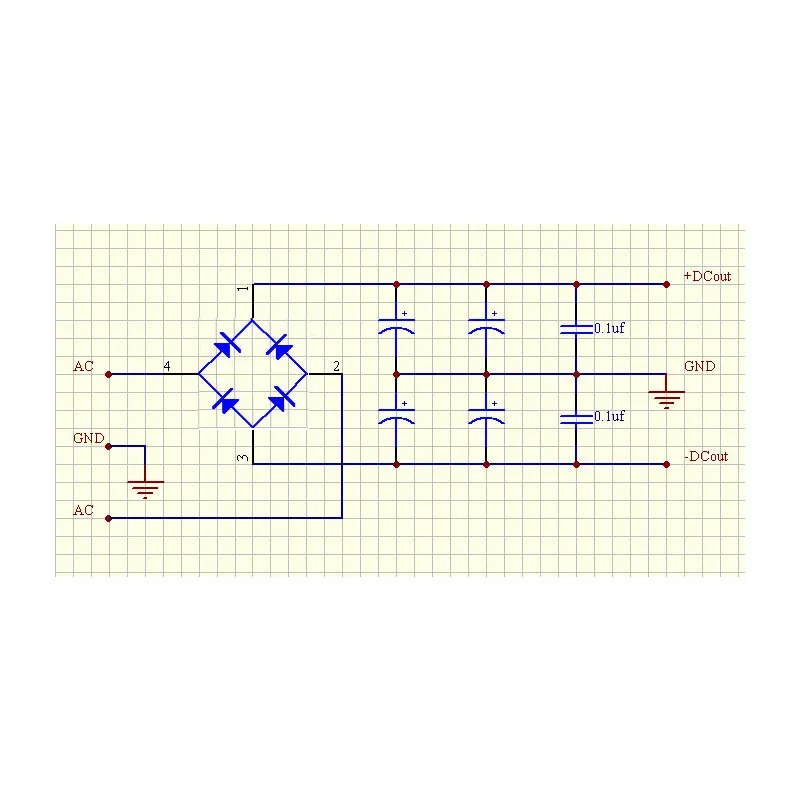 kaolanhon High power amplifier single bridge rectifier filter power board (3300uf / 70V * 4) AC to DC finished board
kaolanhon High power amplifier single bridge rectifier filter power board (3300uf / 70V * 4) AC to DC finished board