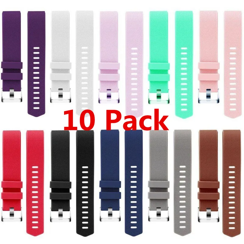 (10 шт.) мягкий силиконовый ремешок для фитнес-браслета Fitbit Charge 2 с пульсометром
(10 шт.) мягкий силиконовый ремешок для фитнес-браслета Fitbit Charge 2 с пульсометром