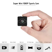 Мини камера SQ12 1080P HD DV видеокамера экшн с ночным