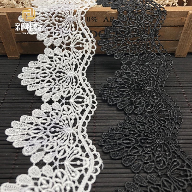 Sewing Embroidery Lace Polyester Yarn Wide 6.5cm DIY Handmade Trim Embroidery Fabric Accessories Lace Collar Water Soluble Lace
Sewing Embroidery Lace Polyester Yarn Wide 6.5cm DIY Handmade Trim Embroidery Fabric Accessories Lace Collar Water Soluble Lace