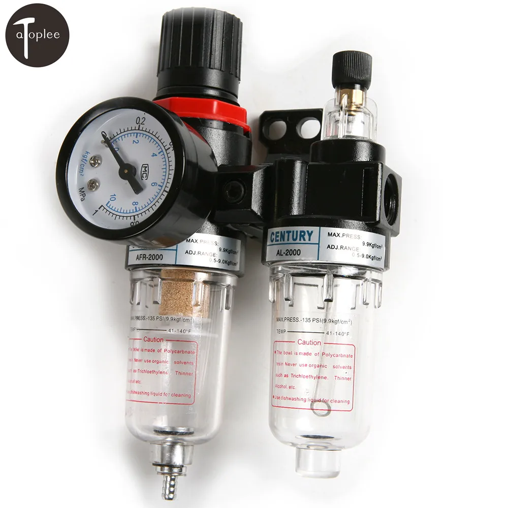 1pc 1/4" Oil Water Regulator Air Filter Compressor Regulators Pressure Gauge Moisture Trap Compressor Tools
1pc 1/4" Oil Water Regulator Air Filter Compressor Regulators Pressure Gauge Moisture Trap Compressor Tools