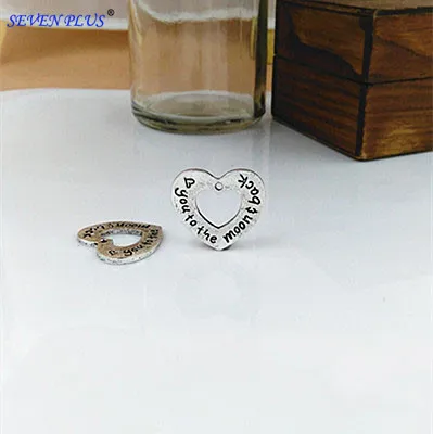 High Quality 20 Pieces/Lot 20mm*23mm Delicate Letter Printed Love you Heart Charm
High Quality 20 Pieces/Lot 20mm*23mm Delicate Letter Printed Love you Heart Charm