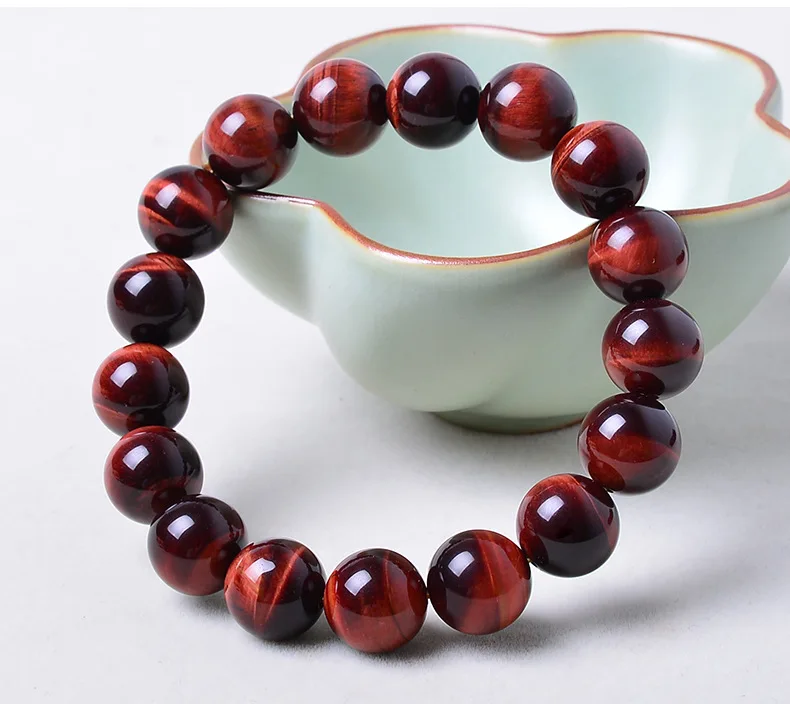 16mm Red Tiger Eye Natural Stone Bracelets For Women And Men Jewelry Crystal Silver Charm Bracelets Bangles Elastic Rope Chain
16mm Red Tiger Eye Natural Stone Bracelets For Women And Men Jewelry Crystal Silver Charm Bracelets Bangles Elastic Rope Chain