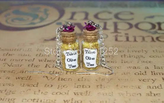 6pairs Beauty and the Beast earrings Tale as Old as Time Magical Earrings Glass Bottle earrings
6pairs Beauty and the Beast earrings Tale as Old as Time Magical Earrings Glass Bottle earrings