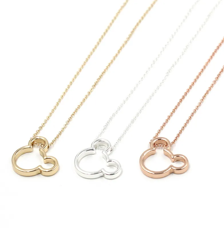 Three Color Option Cute Choker Mickey Head Pendant Necklace Women Gift Fashion Jewelry Wholesale
Three Color Option Cute Choker Mickey Head Pendant Necklace Women Gift Fashion Jewelry Wholesale