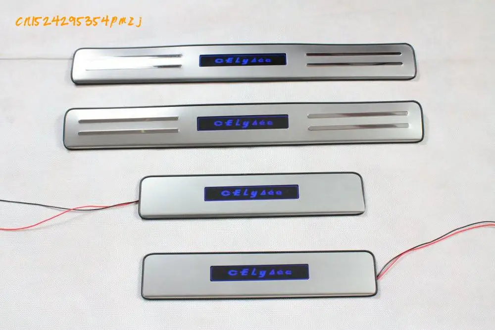 With LED Blue High Quality Stainless Steel Light Scuff Plate / Door Sill For 2011-2012 Citroen Elysee
With LED Blue High Quality Stainless Steel Light Scuff Plate / Door Sill For 2011-2012 Citroen Elysee
