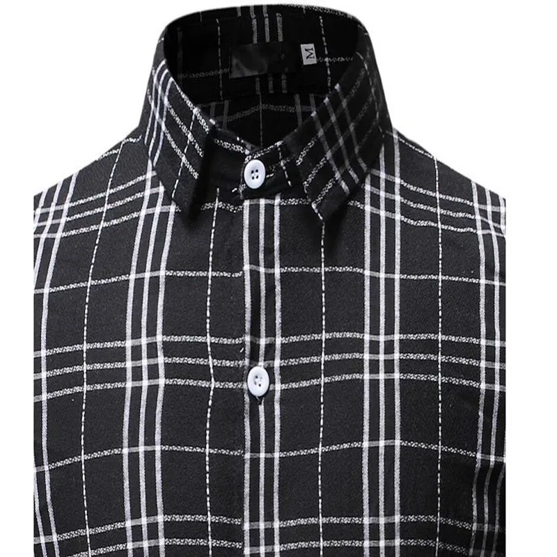 spring, summer, autumn and winter new men's shirt European and American style plaid long-sleeved lapel fashion trend shirt
spring, summer, autumn and winter new men's shirt European and American style plaid long-sleeved lapel fashion trend shirt