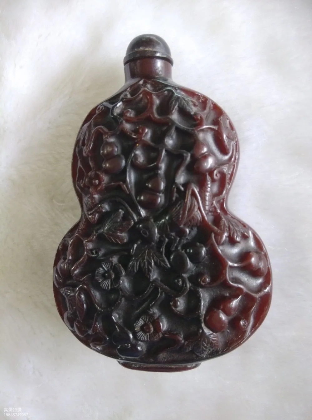 Collection old rhinoceros horn bone snuff bottle, Gourd, best adornment & collection, free shipping
Collection old rhinoceros horn bone snuff bottle, Gourd, best adornment & collection, free shipping