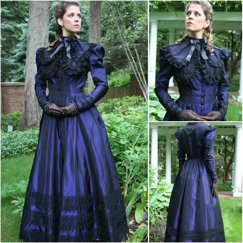HIstory!Customer-made Blue Victorian dress 1860s Civil war Dress Scarlett Theater Costume Halloween Renaissance Dress V-494
HIstory!Customer-made Blue Victorian dress 1860s Civil war Dress Scarlett Theater Costume Halloween Renaissance Dress V-494