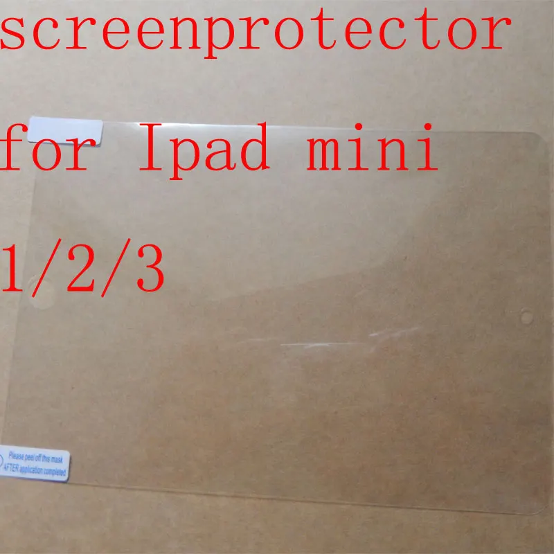 10pcs/lot screen protector Protective Films For iPad mini 1 2 3 Front LCD Screen Guard not fit for iPad mini 4 tablet
10pcs/lot screen protector Protective Films For iPad mini 1 2 3 Front LCD Screen Guard not fit for iPad mini 4 tablet
