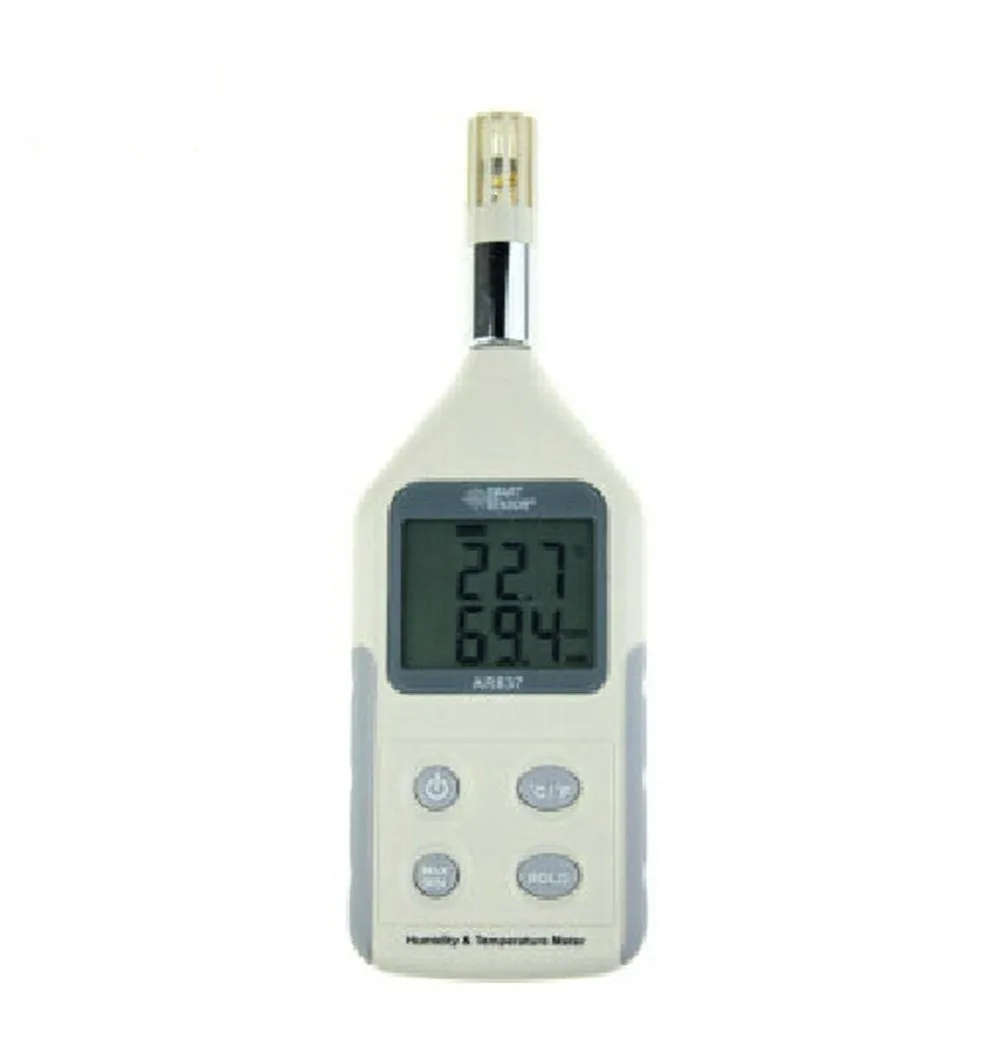 AR837 Handheld Humidity Temperature Meter Digital Hygrometer Temperature Humidity Meter
AR837 Handheld Humidity Temperature Meter Digital Hygrometer Temperature Humidity Meter