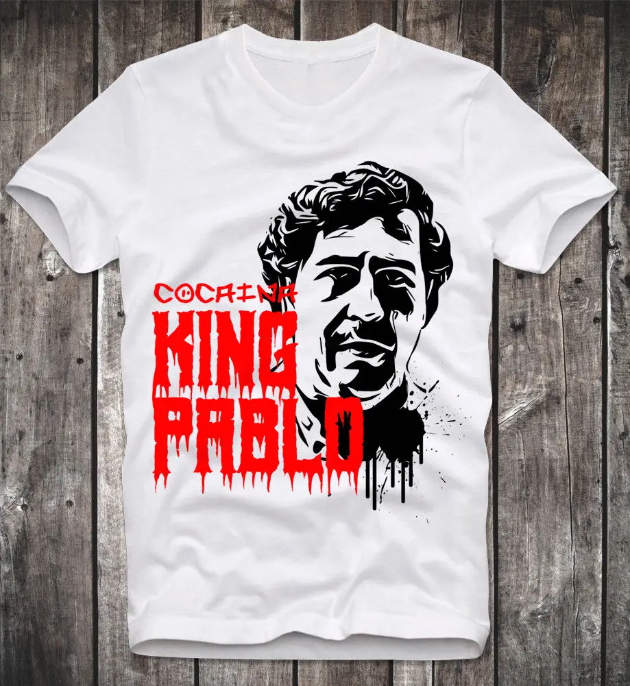 Hot Sale Summer Style T SHIRT PABLO ESCOBAR SCARFACE TONY MONTANA COCAINE KOKAIN Tee shirt
Hot Sale Summer Style T SHIRT PABLO ESCOBAR SCARFACE TONY MONTANA COCAINE KOKAIN Tee shirt