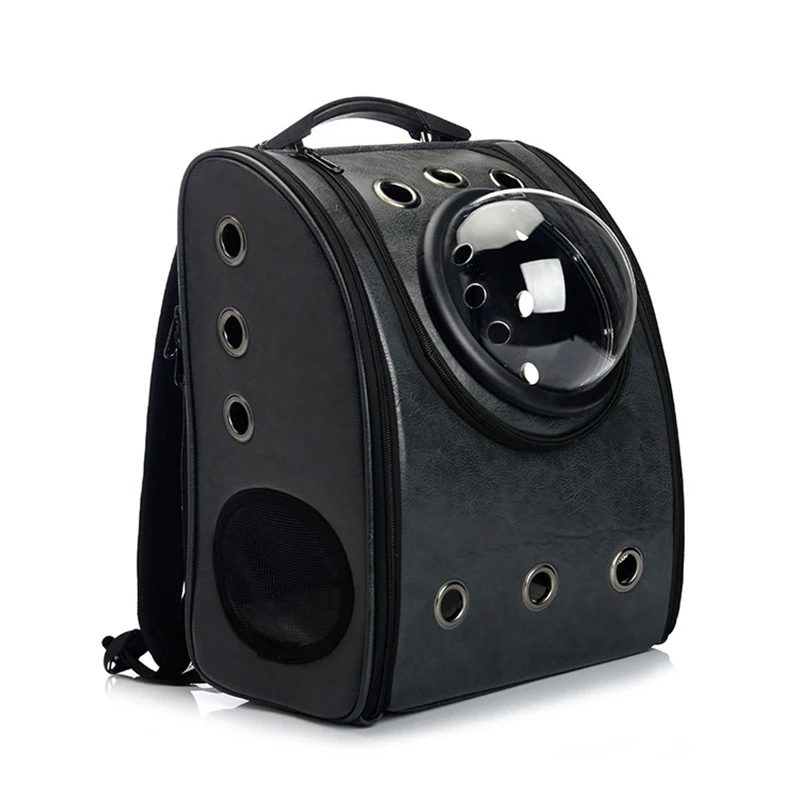 Pets Cat Backpack Small Dog Puppy Carrier Bag Box PU Leather Breathable Cats Backpack Double Shoulder Portable Outdoor Pet Cage
Pets Cat Backpack Small Dog Puppy Carrier Bag Box PU Leather Breathable Cats Backpack Double Shoulder Portable Outdoor Pet Cage