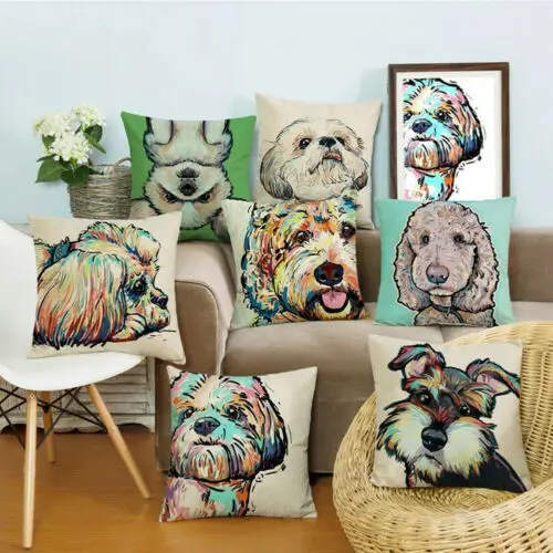 2019 New Fashion Throw Pillow Case Cute Dog Print Cotton Linen Pillow Cover Square Pillow Case Home Textile
2019 New Fashion Throw Pillow Case Cute Dog Print Cotton Linen Pillow Cover Square Pillow Case Home Textile