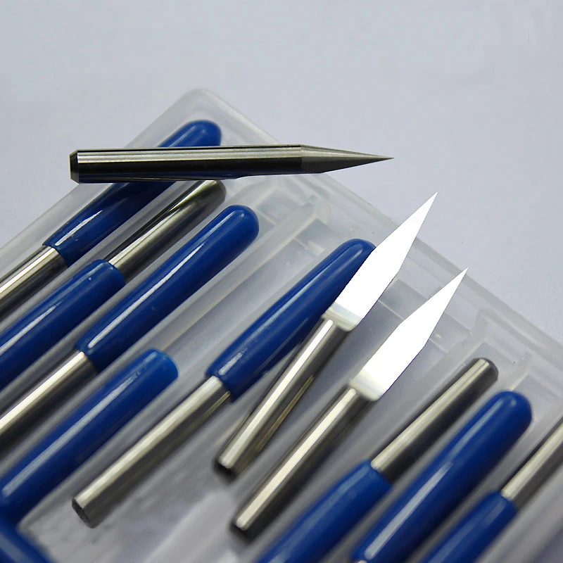 0.1mm 10 PCS 3.175MM Shank, Flat Bottom CNC Router Bits, Cutting Bits,Engraving bits,V Shape Engraving Bit,PCB Cutters
0.1mm 10 PCS 3.175MM Shank, Flat Bottom CNC Router Bits, Cutting Bits,Engraving bits,V Shape Engraving Bit,PCB Cutters