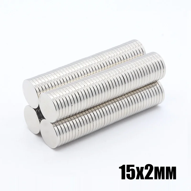 50pcs 15x2 mm Neodymium magnet 15x2 mm Rare Earth small Strong Round permanent 15*2 mm NdFeB nickle magnetic sheet Not Rust
50pcs 15x2 mm Neodymium magnet 15x2 mm Rare Earth small Strong Round permanent 15*2 mm NdFeB nickle magnetic sheet Not Rust