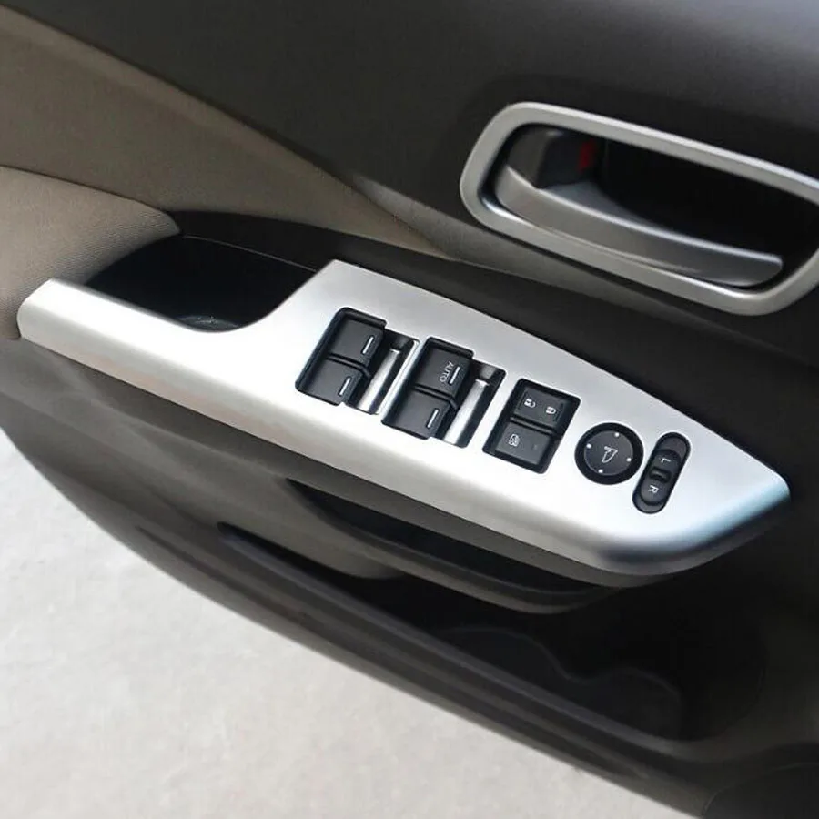 4Pcs/set Car Door Armrest Window Switch Button Frame Trim Cover Sticker For Honda CRV 2012-2015 Interior Accessories
4Pcs/set Car Door Armrest Window Switch Button Frame Trim Cover Sticker For Honda CRV 2012-2015 Interior Accessories