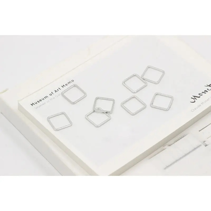 PURPLEGRAPE Minimalism Geometric Border Earrings DIY Earrings Material Jewelry Accessories Necklace Accessories Pendant
PURPLEGRAPE Minimalism Geometric Border Earrings DIY Earrings Material Jewelry Accessories Necklace Accessories Pendant