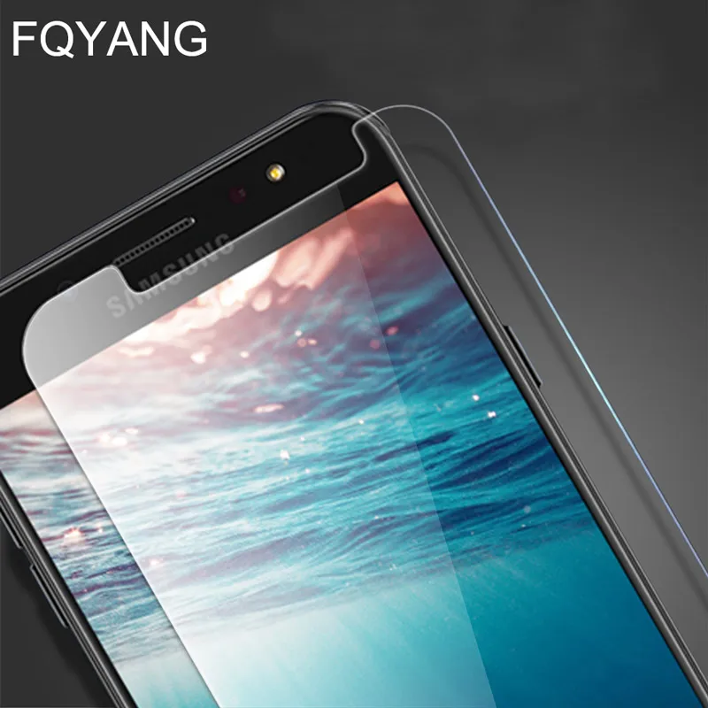 Fqyang с уровнем твердости 9 H 2.5D закаленное Стекло Экран протектор для samsung J2 C5 C9 C7 PRO