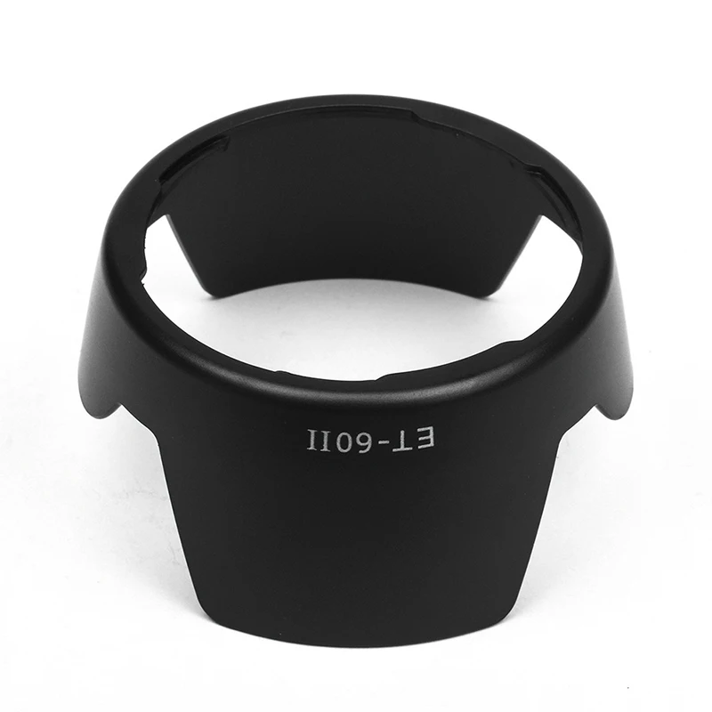 

Camera Len Hood ET-60 II ET60II Petal Buckle Lens Hood for Canon Len Hoods EF 75-300mm F/4-5.6 III & EF-S 55-250mm F/4-5.6 IS