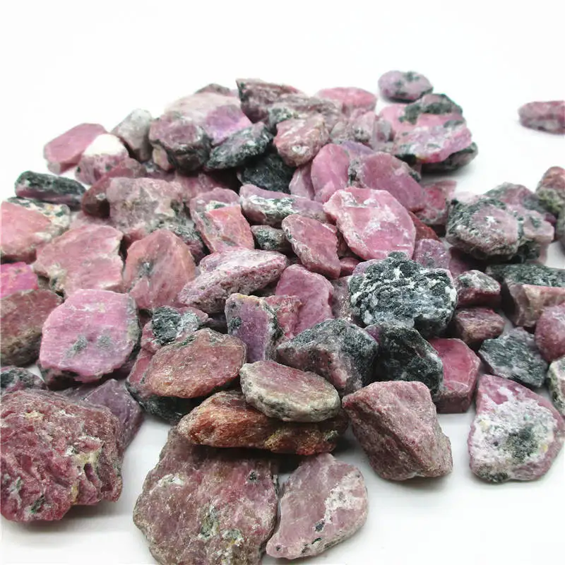 Natural Stones Red Corundum Crystal Quartz Tourmaline Gemstone Original Rough Stone Unpolished Decorations Collection
Natural Stones Red Corundum Crystal Quartz Tourmaline Gemstone Original Rough Stone Unpolished Decorations Collection