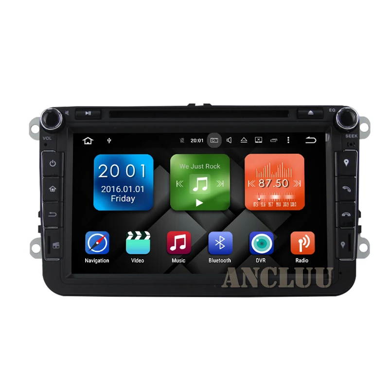 8 "Android 9 0 автомобильный dvd плеер для VW/Volkswagen/POLO/PASSAT/Golf/Bora/Skoda/Octavia радиоприемник gps