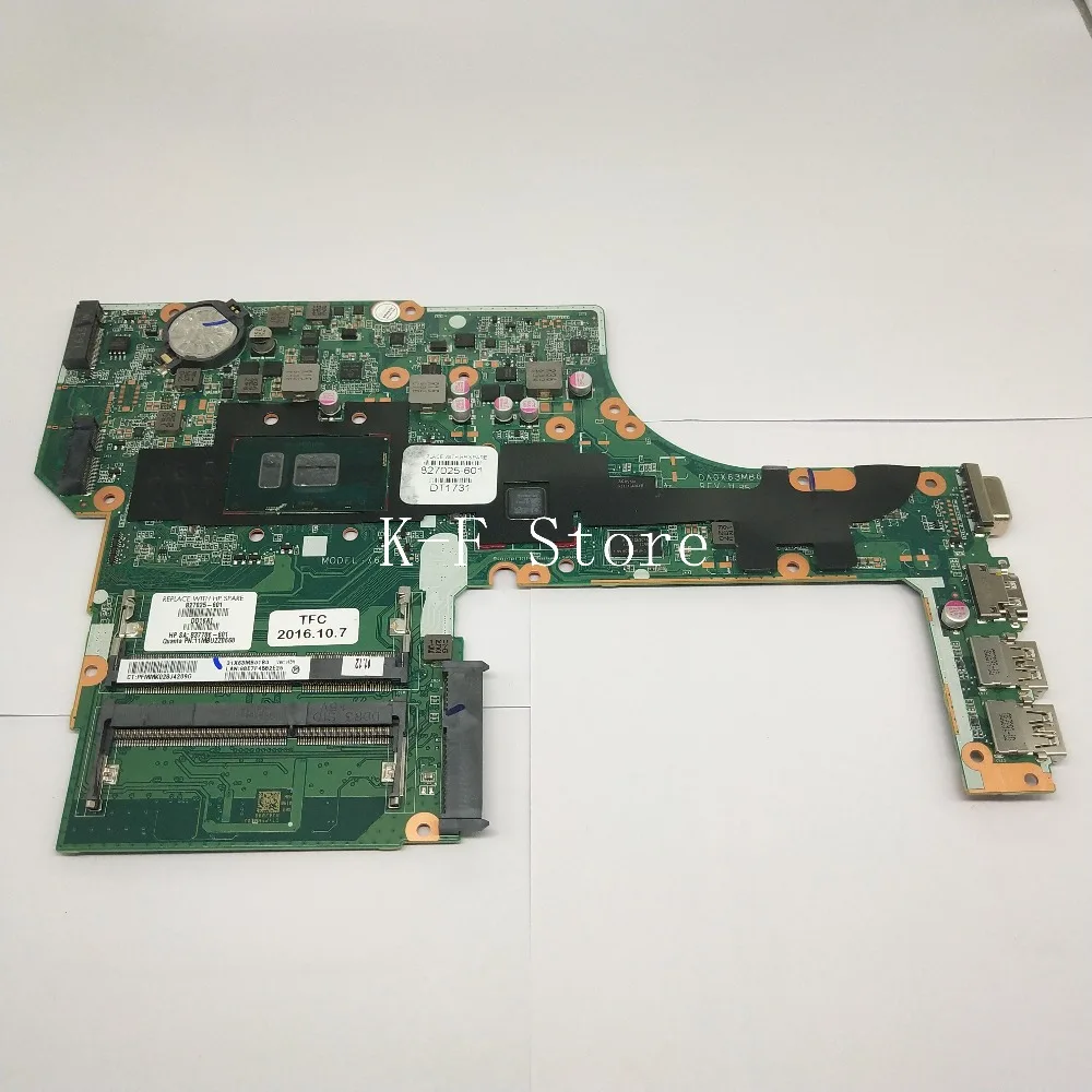 Материнская плата для hp 450 G3 материнская 901232 601 001 DA0X63MB6H1 i5 6200|Материнские платы