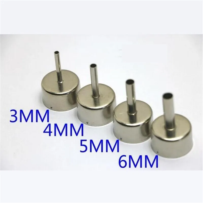 8Pcs / Lot 858A / 858D / 8586 / Hot Air Gun Nozzle Hot Air Rework Station Wind Tsui 3-12MM
8Pcs / Lot 858A / 858D / 8586 / Hot Air Gun Nozzle Hot Air Rework Station Wind Tsui 3-12MM