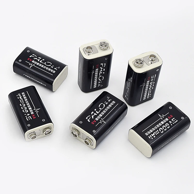 Горячая Распродажа 6 шт. литий-ионные 600 мАч долговечные перезаряжаемые батареи