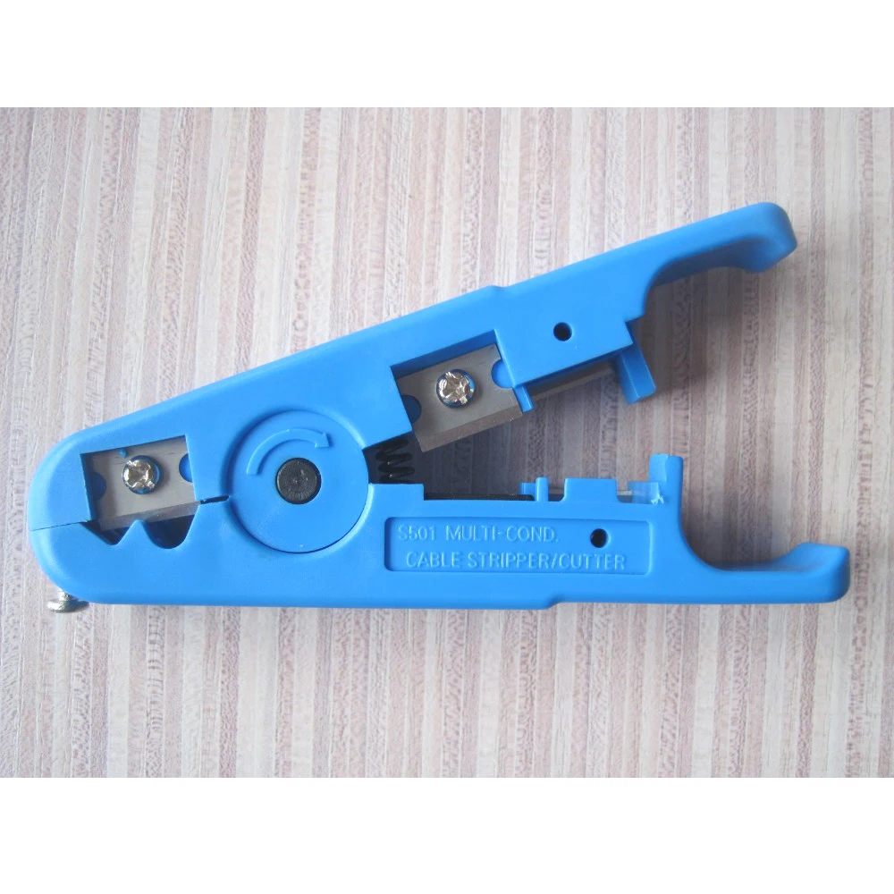

RJ45 Punch Down UTP/STP cable stripping tool Network Cable wire Cutter Stripper LS-S501A with blue colour