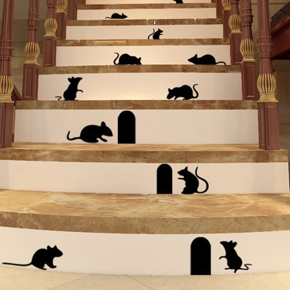 Cute Mouse Hole Wall Stickers For Kids Room Animal Funny DIY Home Decorative Children Bedroom Art Mural Poster
Cute Mouse Hole Wall Stickers For Kids Room Animal Funny DIY Home Decorative Children Bedroom Art Mural Poster