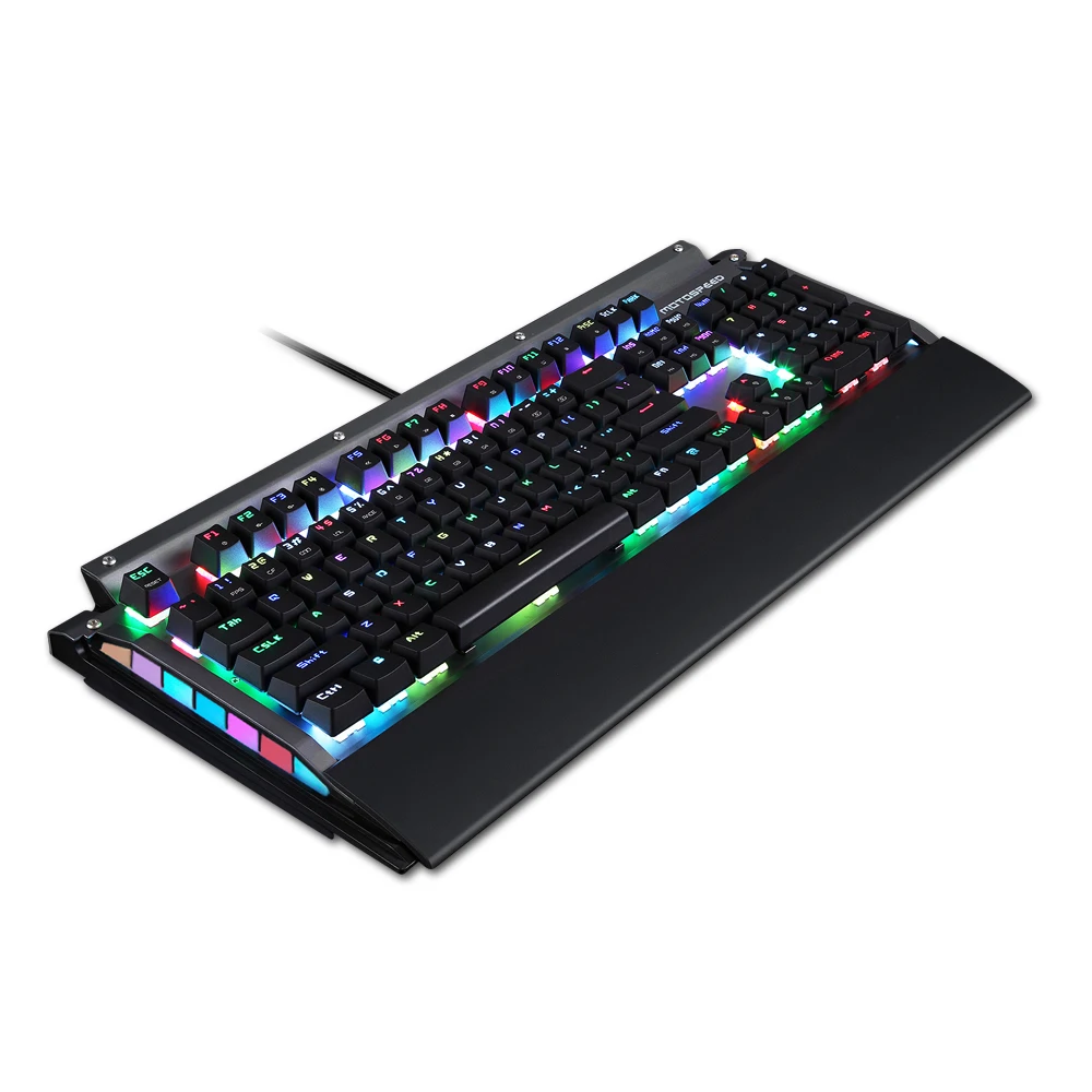 Motospeed CK98 RGB механическая клавиатура для игр Kailh коробка переключатель клавиатуры